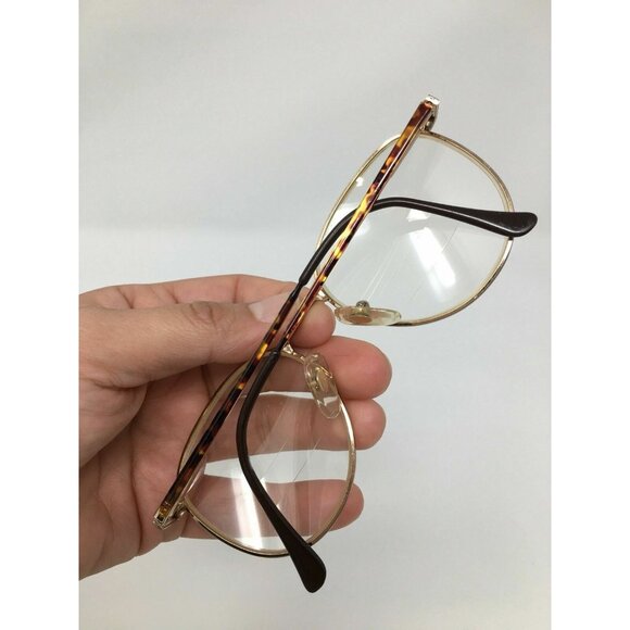 Geoffrey Beene Eyeglasses GB1031 52 [] 17 135 Gold And Tortoise Flex Hinge - Picture 9 of 10